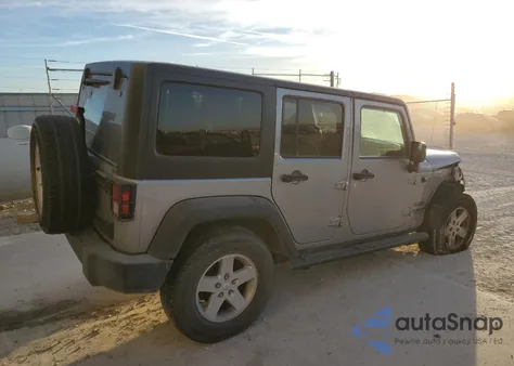 2016 Jeep Wrangler Unlimited Sport из США, поврежденный, VIN 1C4BJWDG5GL138061